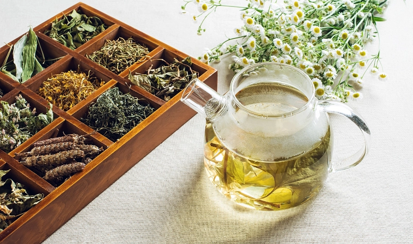 Herbal Infusions in Apothecary Products